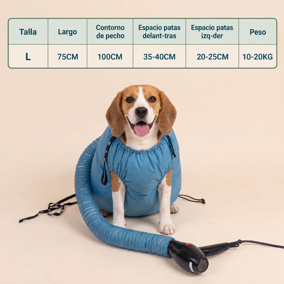 Secador de pelo para perros