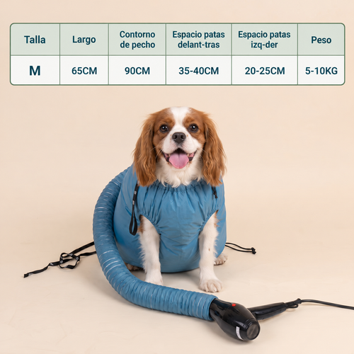 Secador de pelo para perros