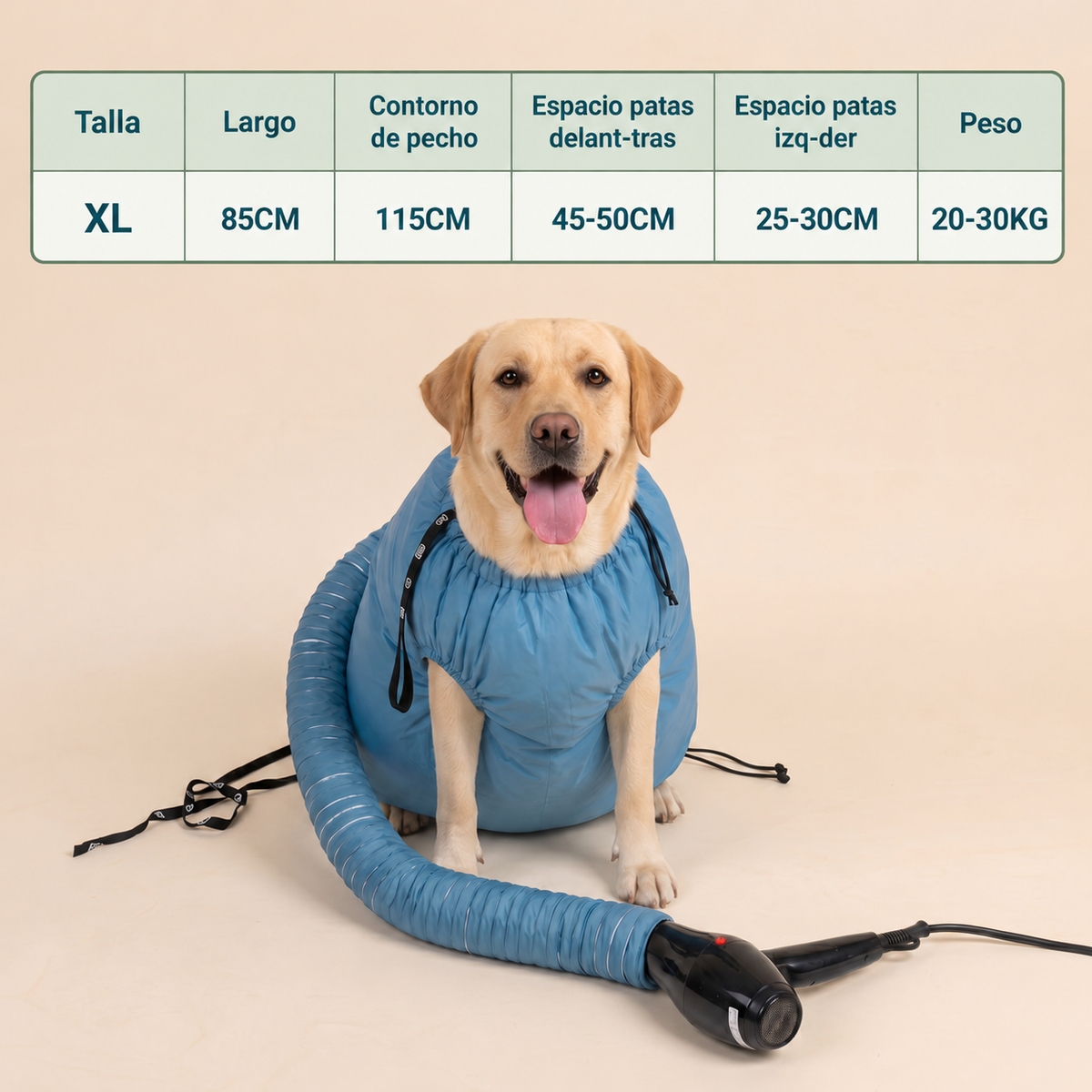 Secador de pelo para perros